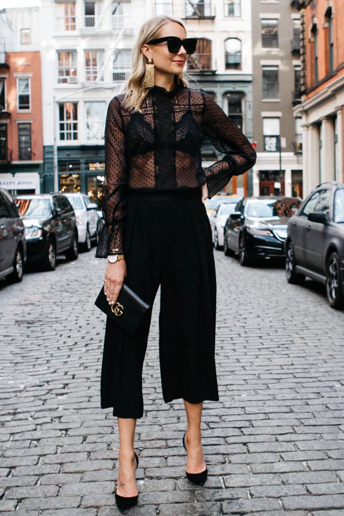 Tips On Wearing Sheer Blouses