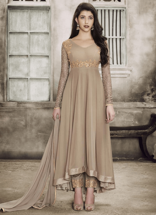 Asymmetrical Anarkali Suit