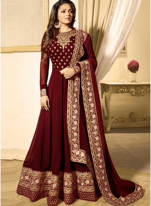 Contemporary Anarkali Suit
