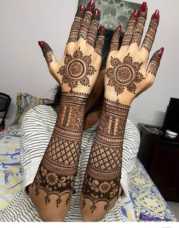 Bridal Mandalas mehndi designs