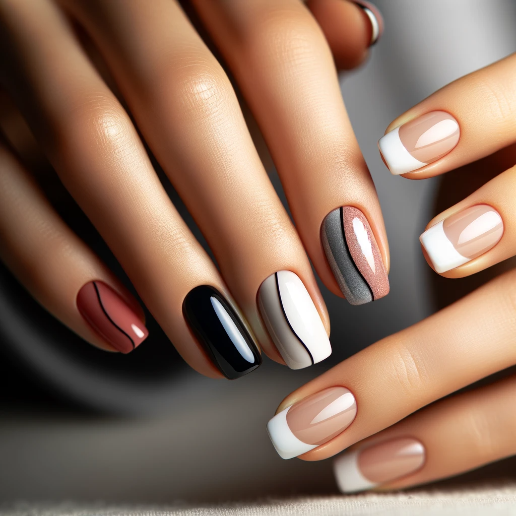 Dual Tone French Tip