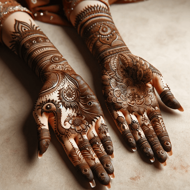Mehndi Designs For front hands