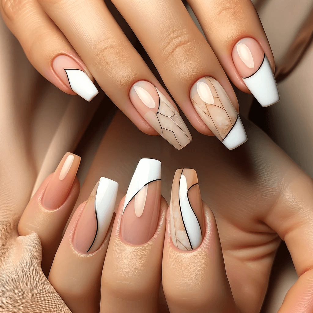 Negative Space French Tip