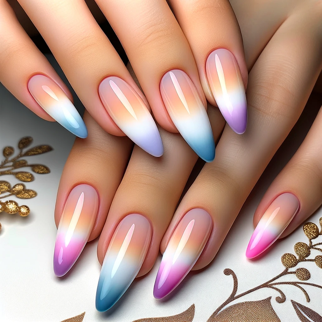 Ombre French Tip
