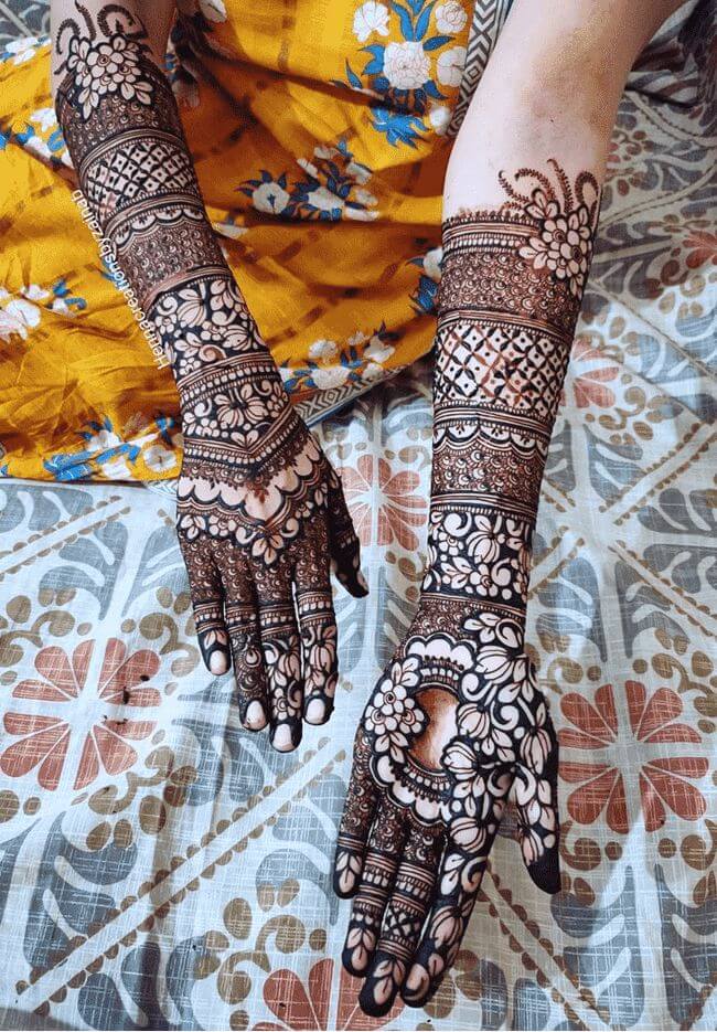 Rajasthani Royalty mehndi design