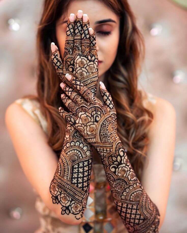 Traditional mehendi designs