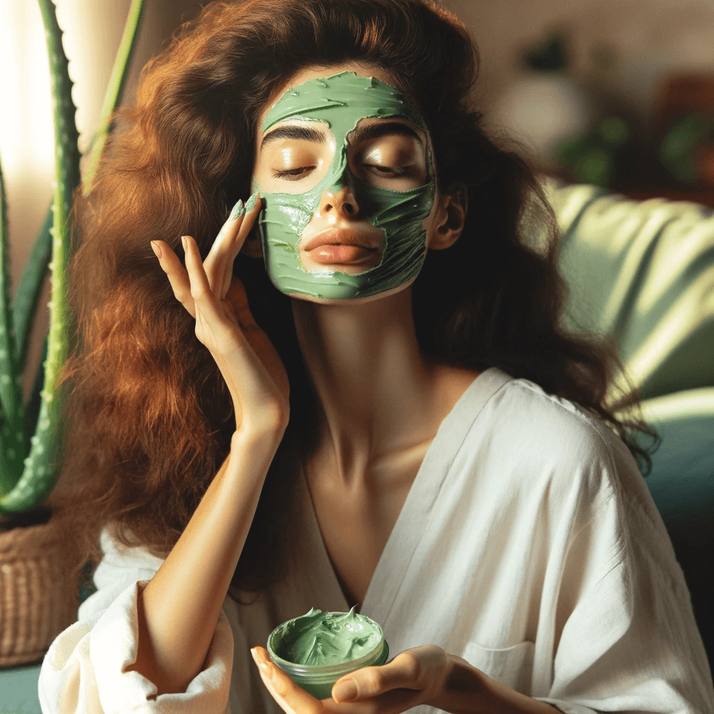 Getting beautiful with aloe vera masks