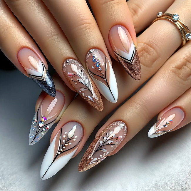35 Stunning v French Tip Nails Designs for Inspiration